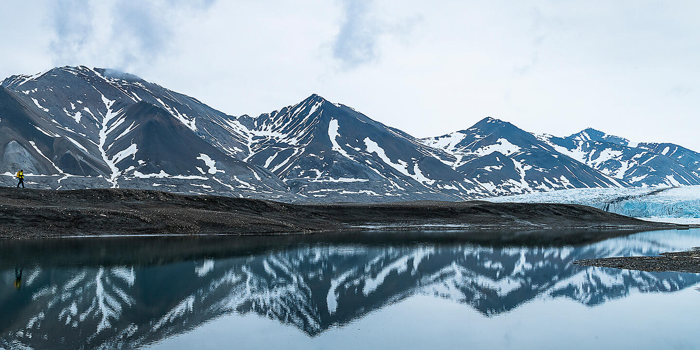 Fjords and glaciers of Spitsbergen 