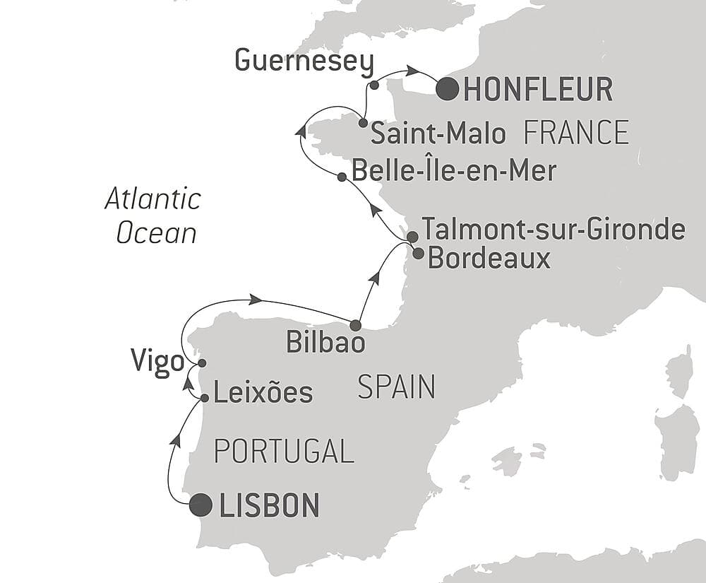 The Iberian Peninsula and Fortified cities of the Atlantic