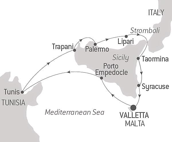 A Circumnavigation of Sicily – with Smithsonian Journeys null