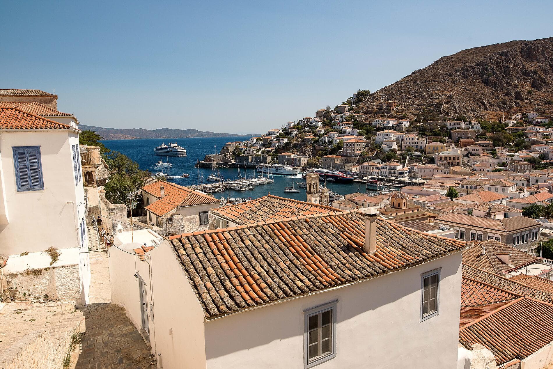 European autumn in the Aegean Sea