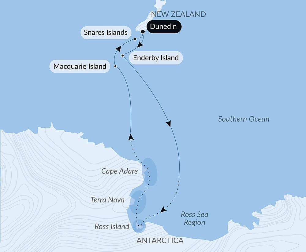 Scott & Shackleton’s Antarctic  - Ross Sea Expedition