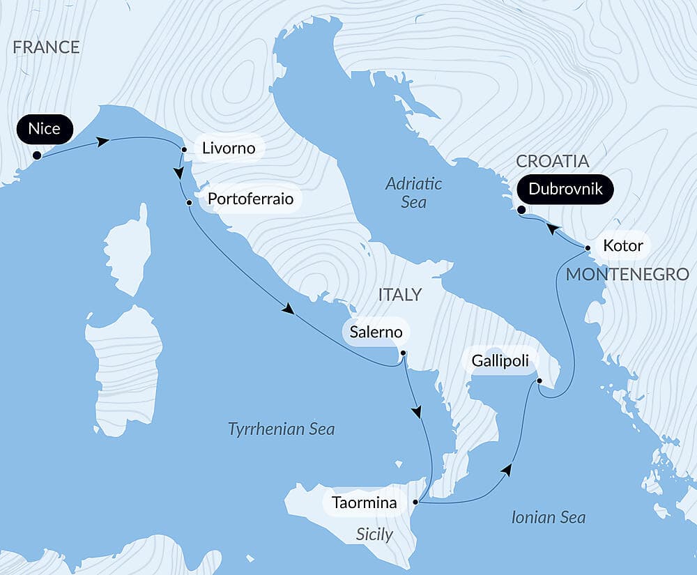 From the French city of angels to the shores of the Adriatic