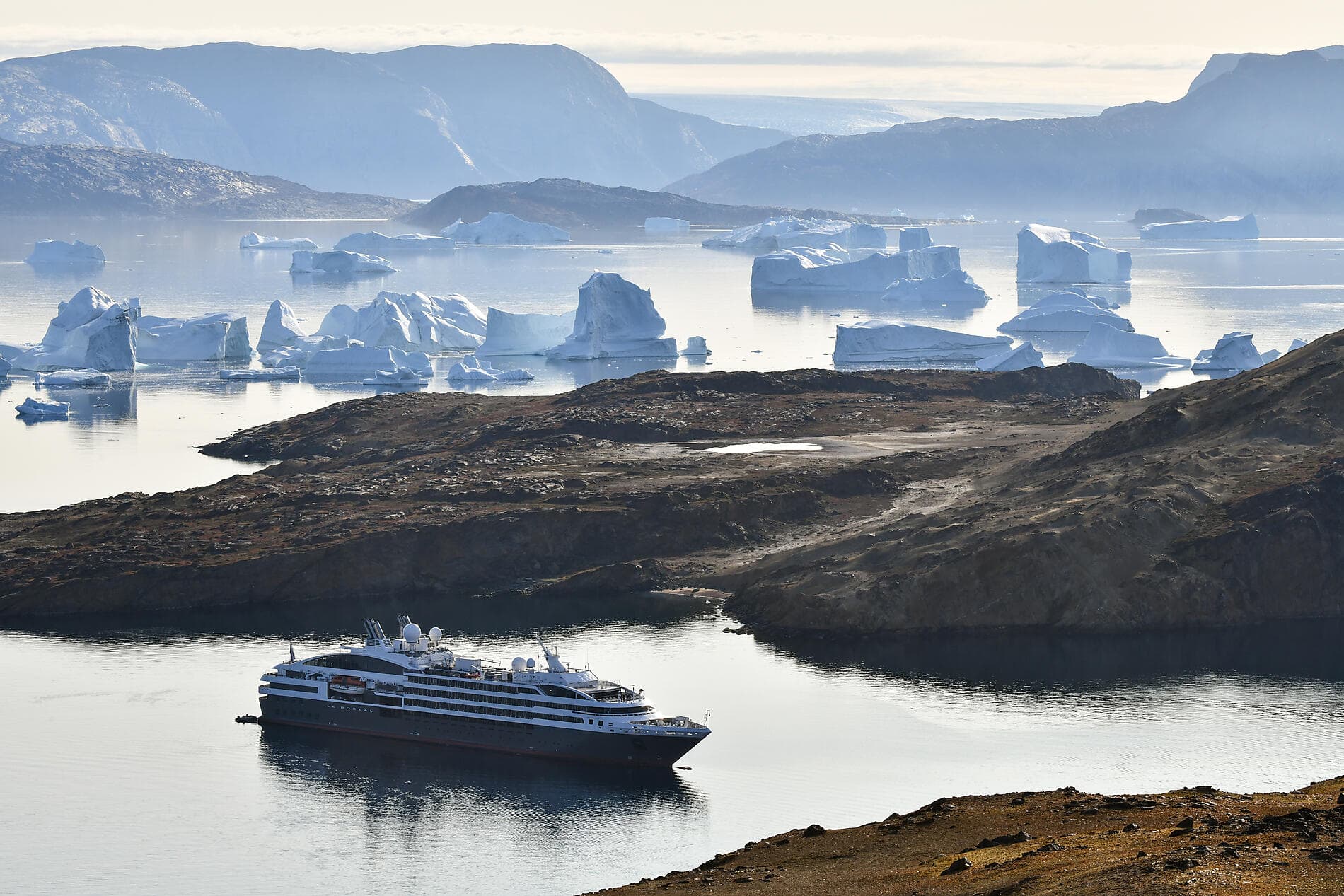 Disko Bay and Inuit villages 
