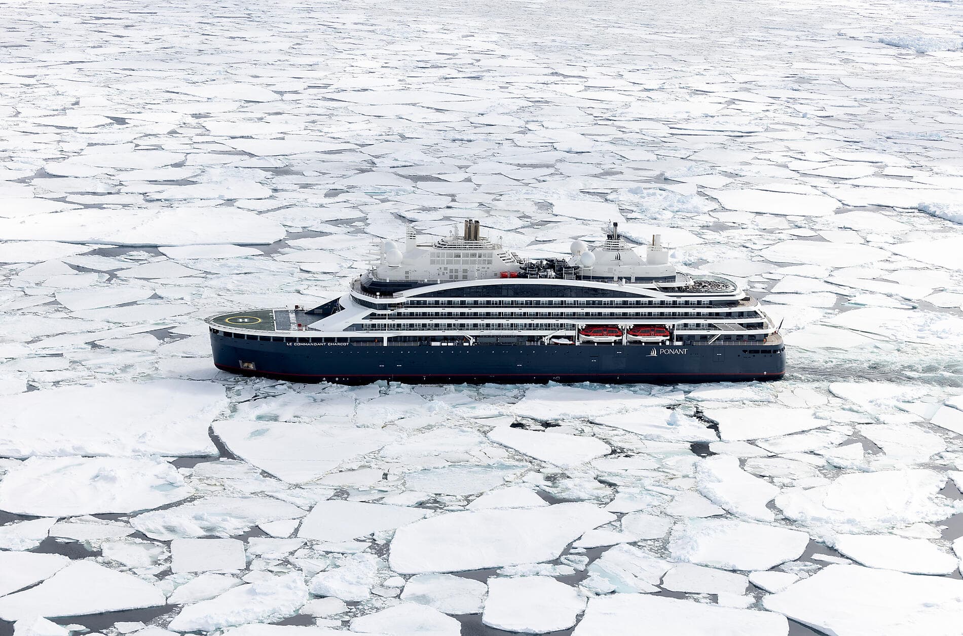In the ice of the Arctic, from Svalbard to Greenland  
