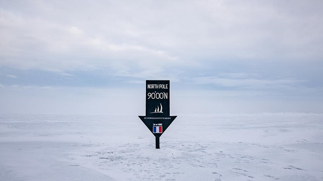 The Geographic North Pole