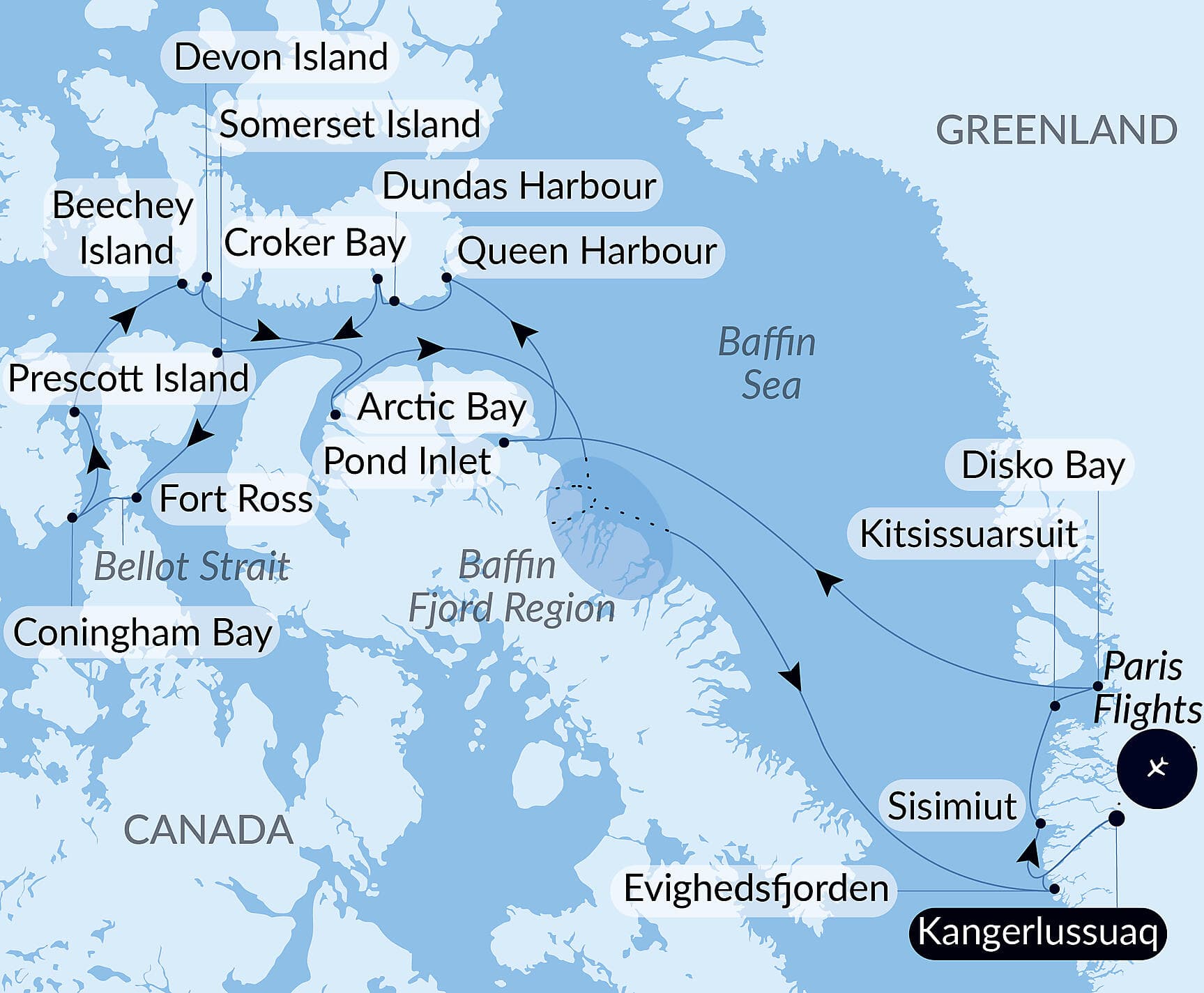 In the heart of the Northwest Passage