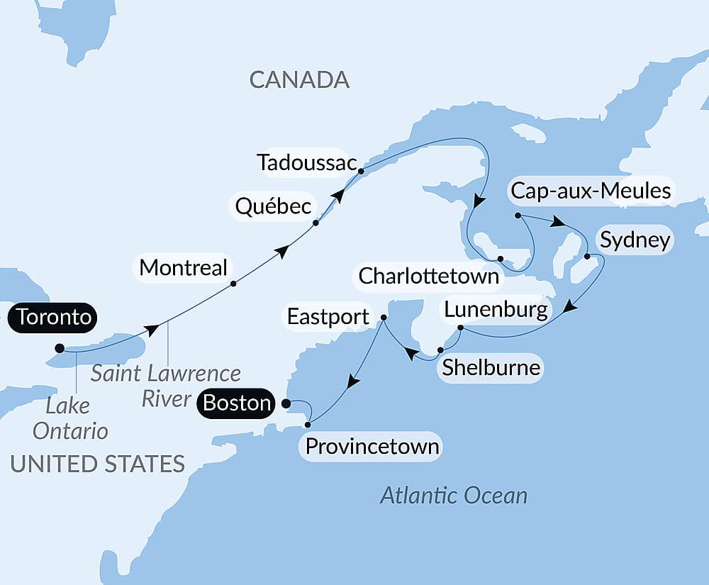Fall Foliage on the St. Lawrence: Québec to the Canadian Maritimes – with Smithsonian Journeys