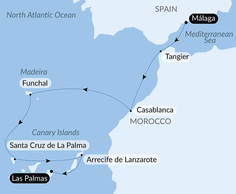Atlantic Odyssey from the Iberian Peninsula to the Canary Islands null