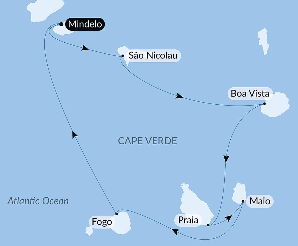 The many faces of Cape Verde null