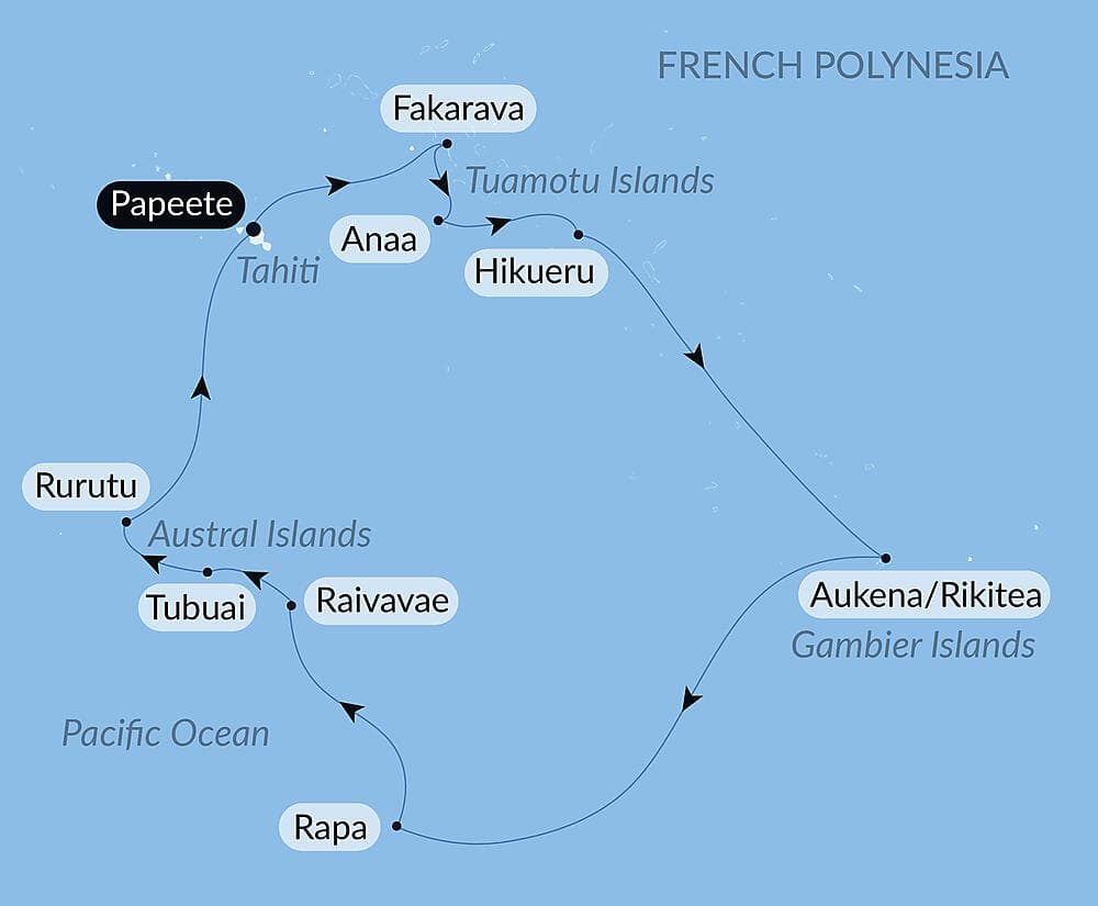 Secret Polynesia from the Society to the Austral Islands null