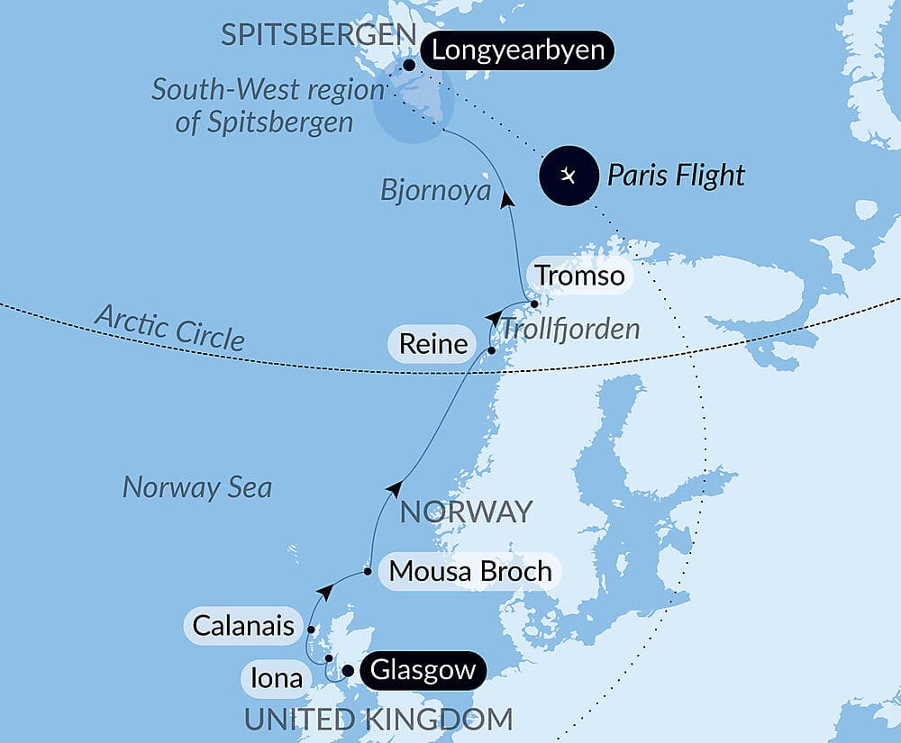 From Scotland to Spitsbergen null