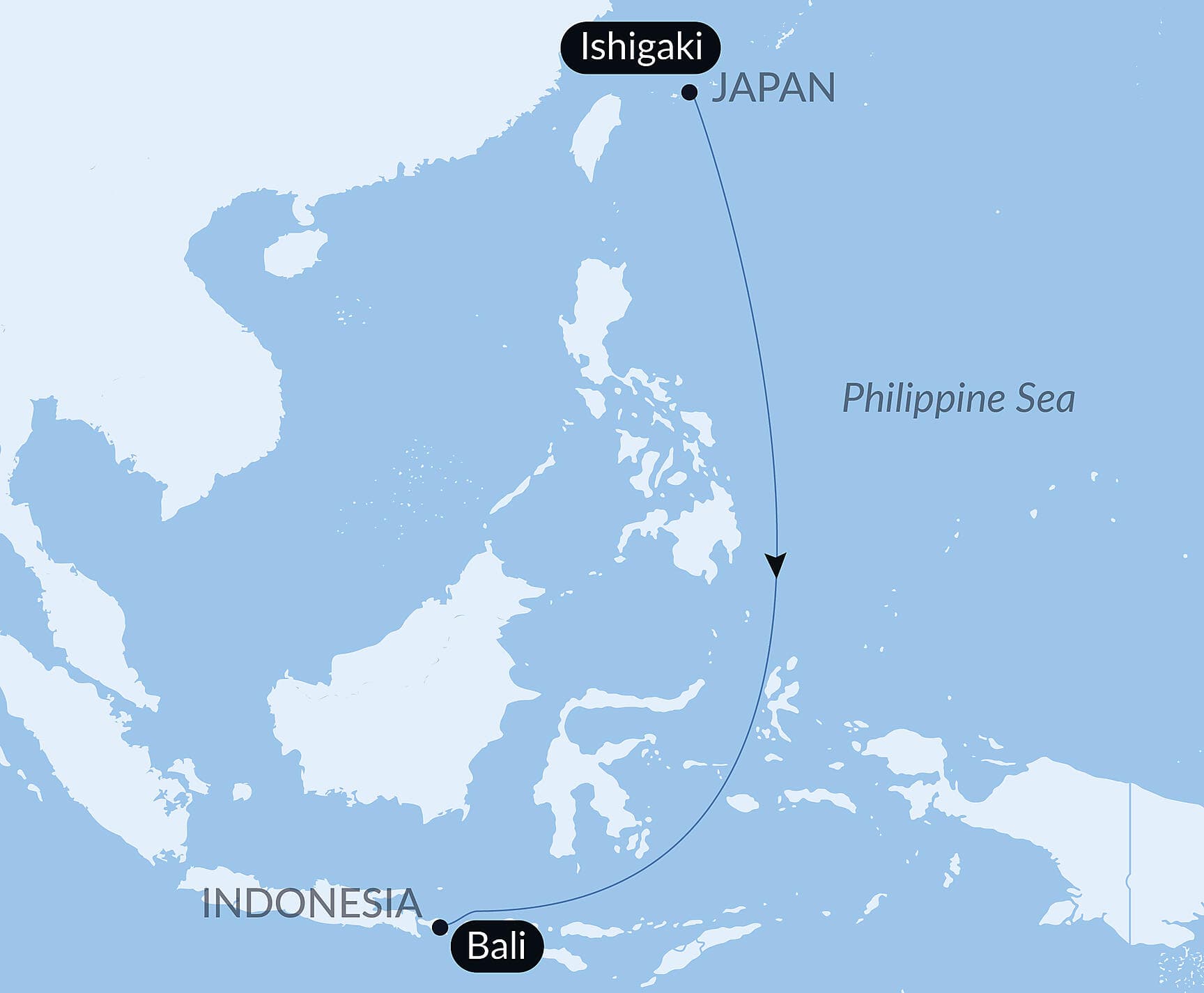 Ocean Voyage: Ishigaki - Bali