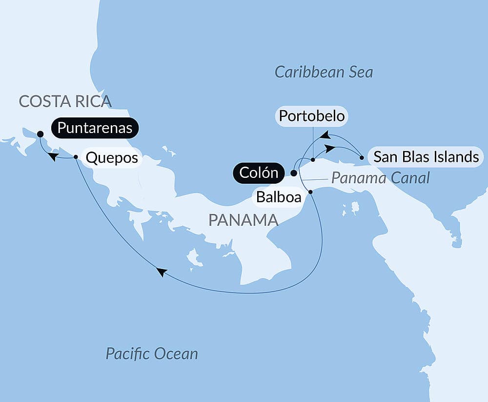 Panama and Costa Rica by Sea: The Natural Wonders of Central America – with Smithsonian Journeys