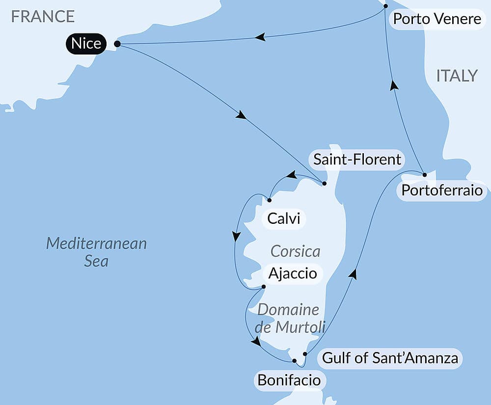The great Corsican loop