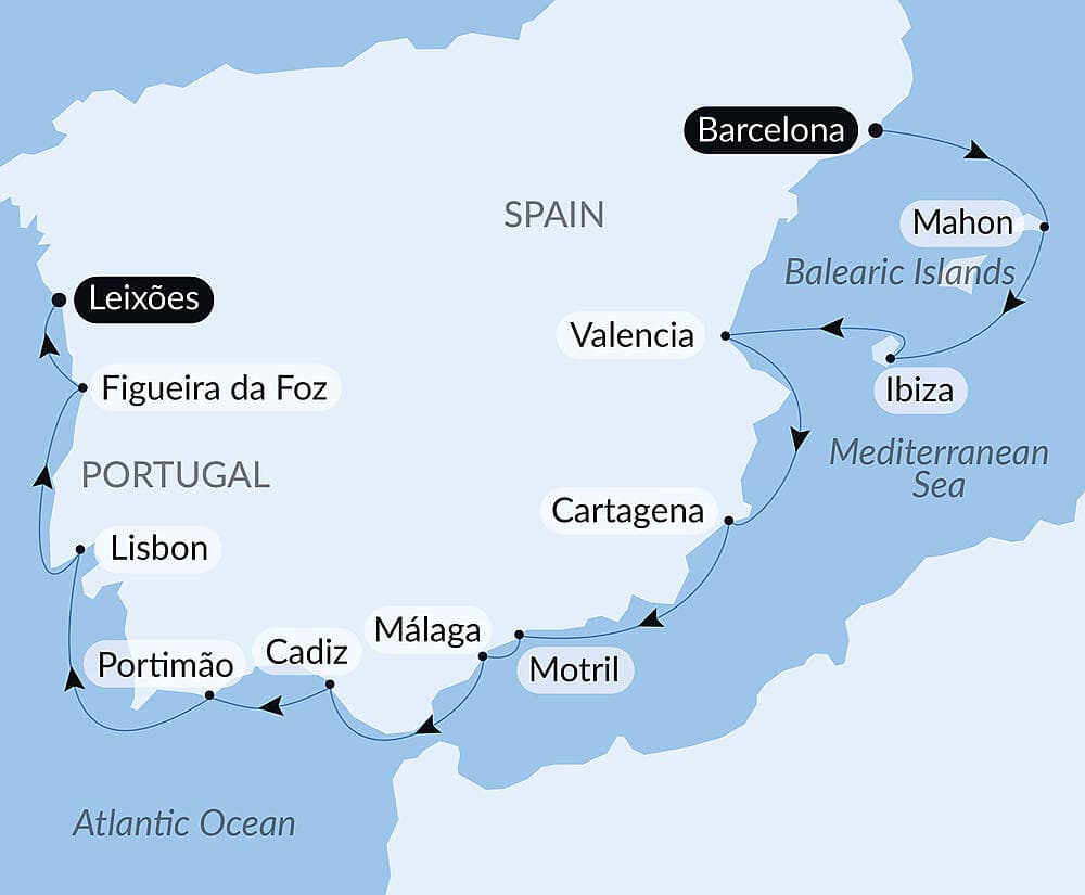 Heavenly Islands & Iberian shores