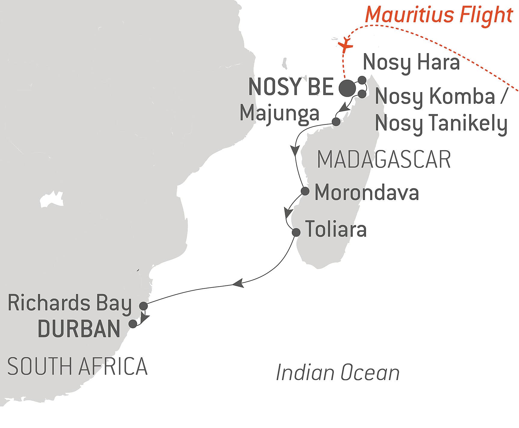 Madagascar & South Africa